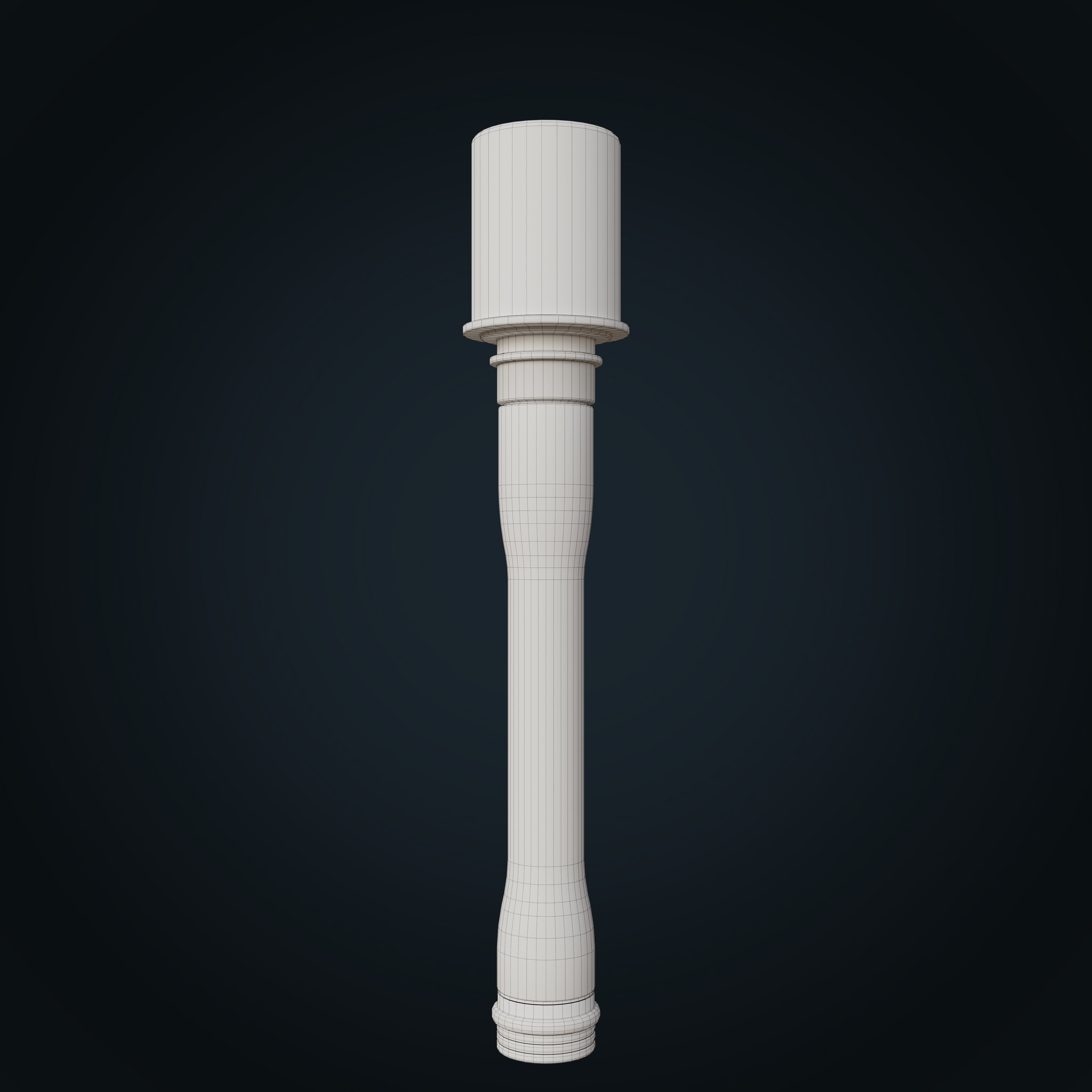 M24 Grenade WW2 Low-poly 3D model_10
