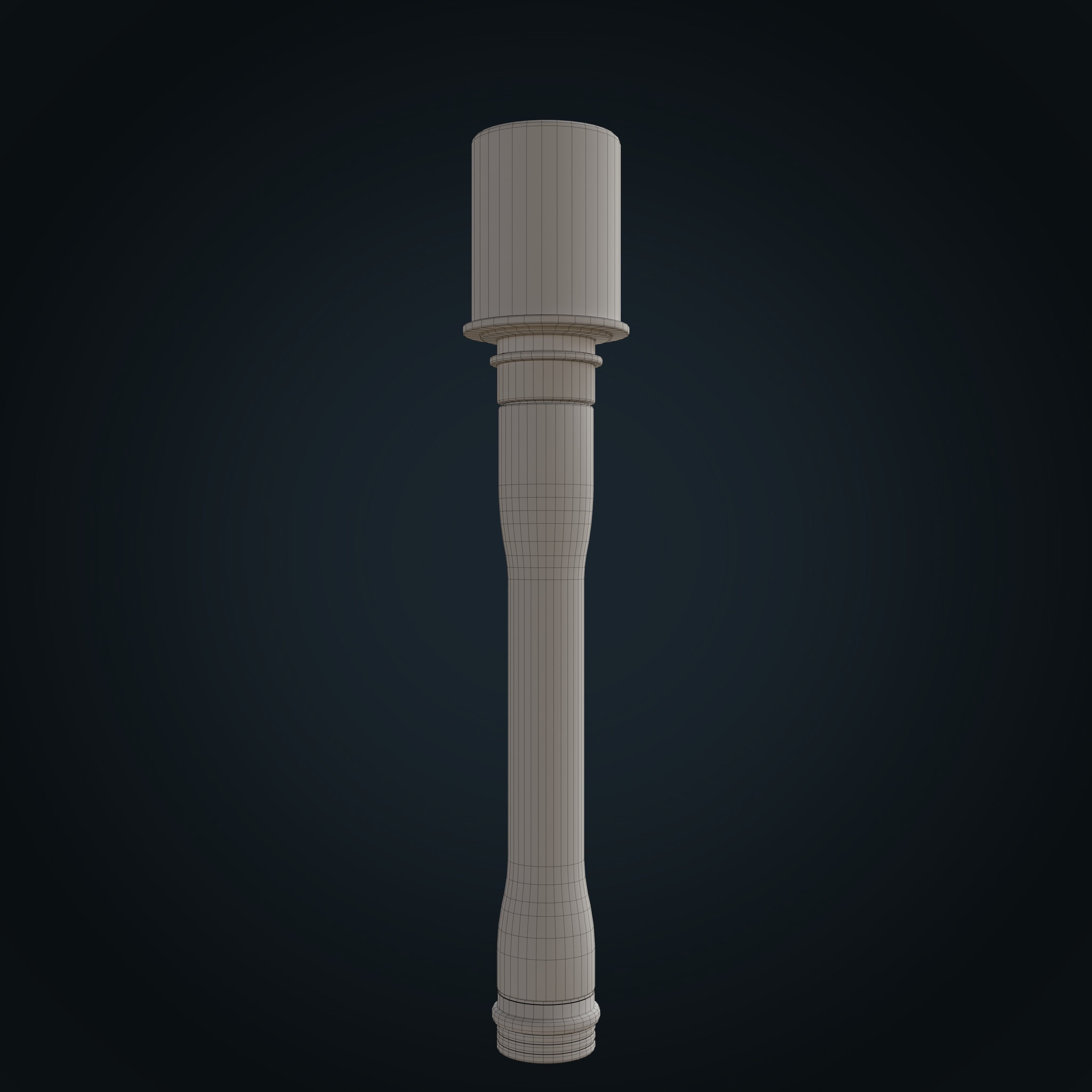 M24 Grenade WW2 Low-poly 3D model_12