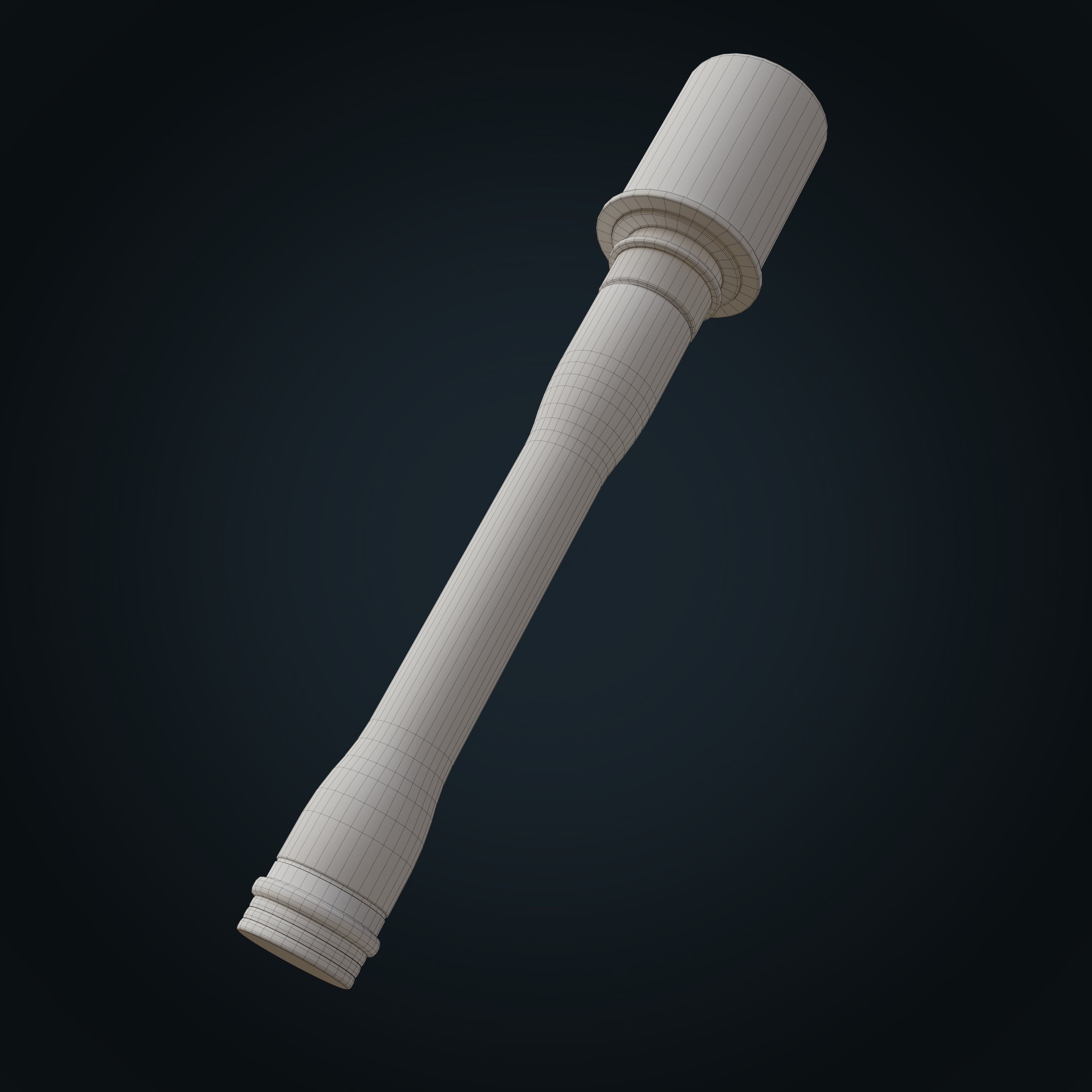 M24 Grenade WW2 Low-poly 3D model_18