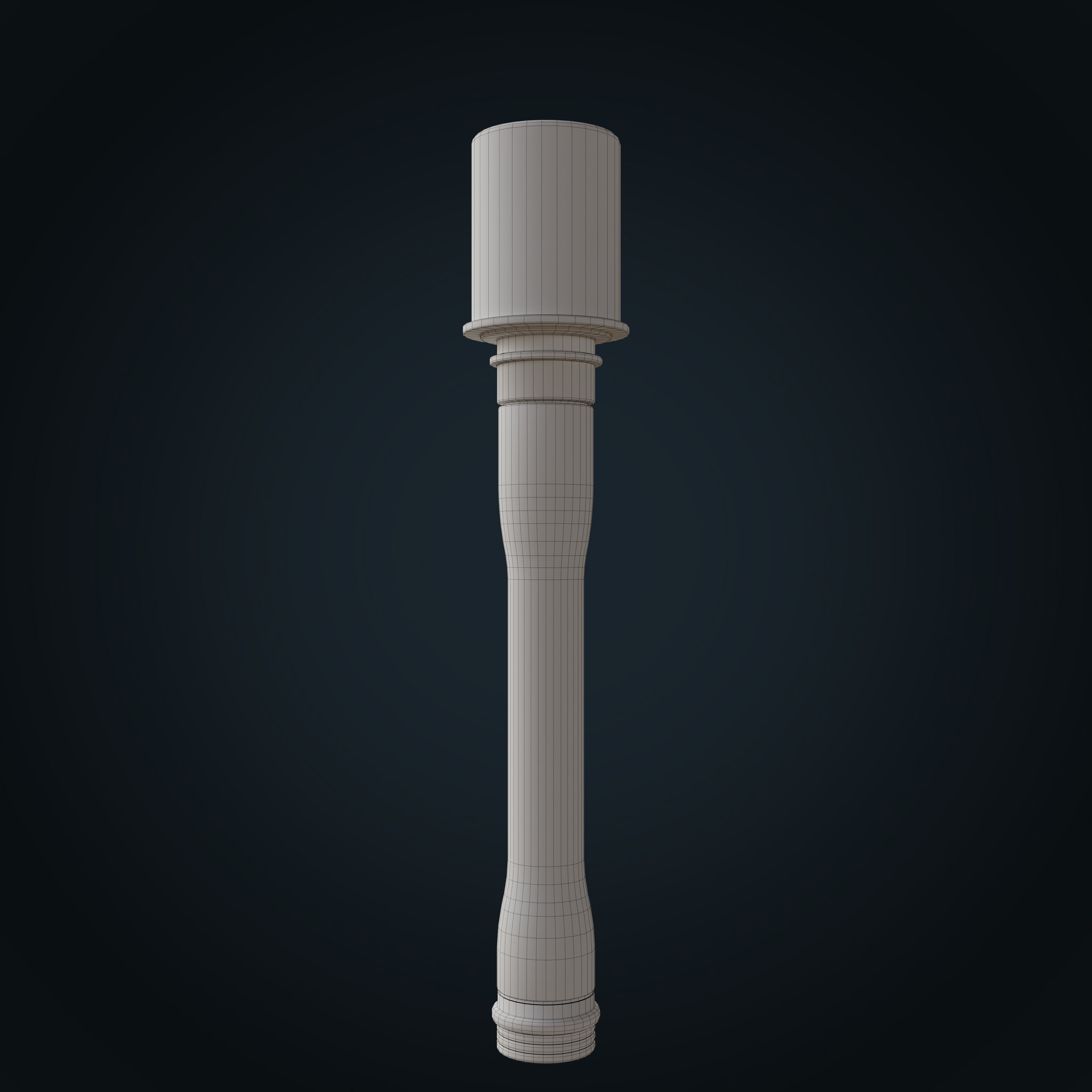 M24 Grenade WW2 Low-poly 3D model_11