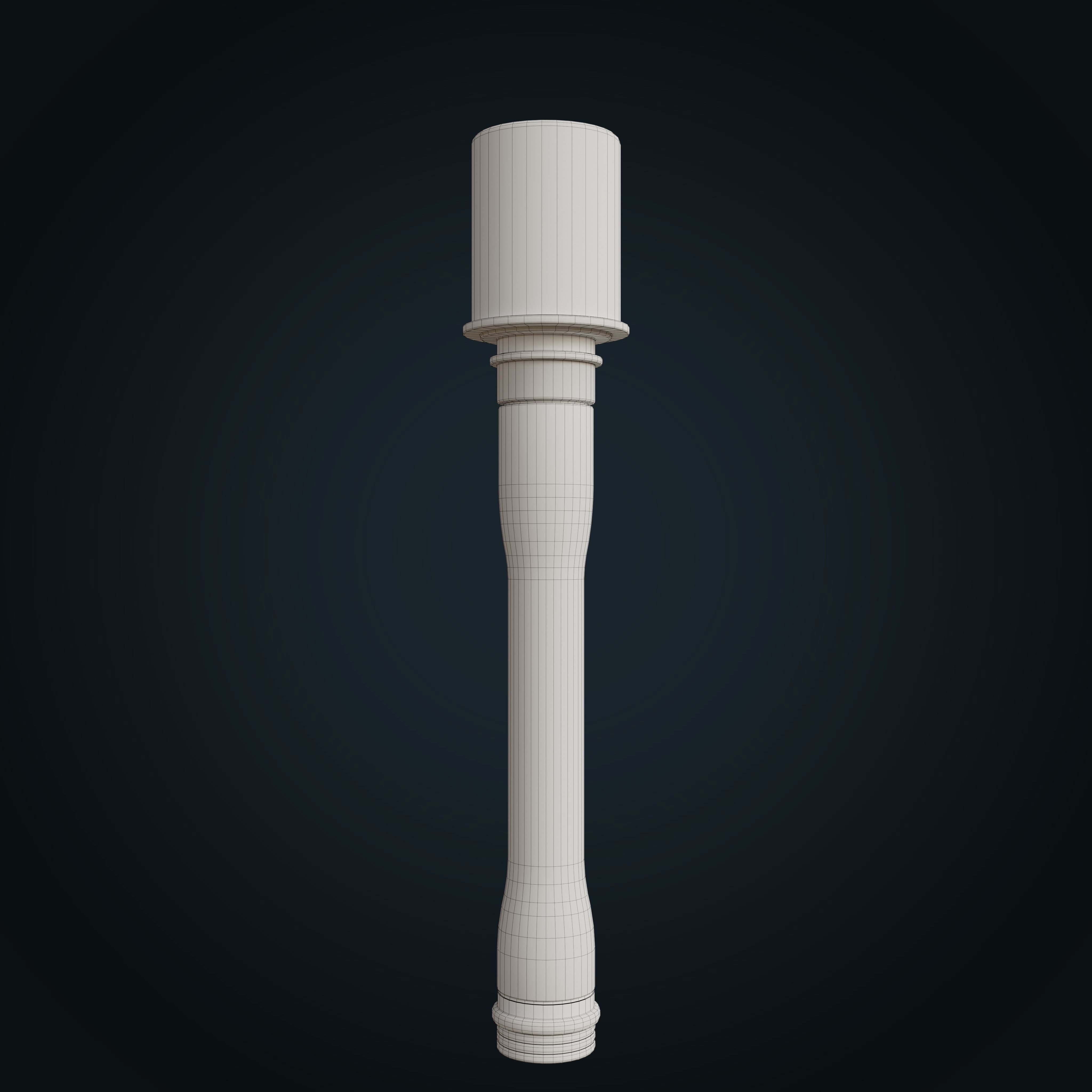 M24 Grenade WW2 Low-poly 3D model_13