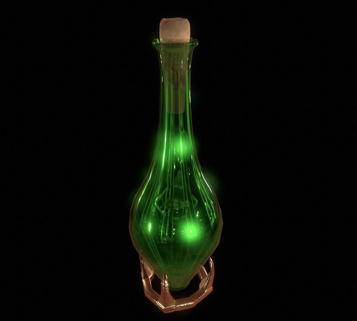 Magic Potion asset pack Low-poly 3D model_7