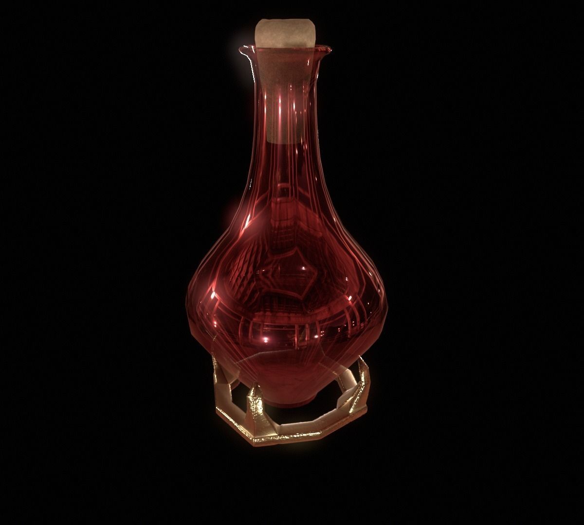 Magic Potion asset pack Low-poly 3D model_4