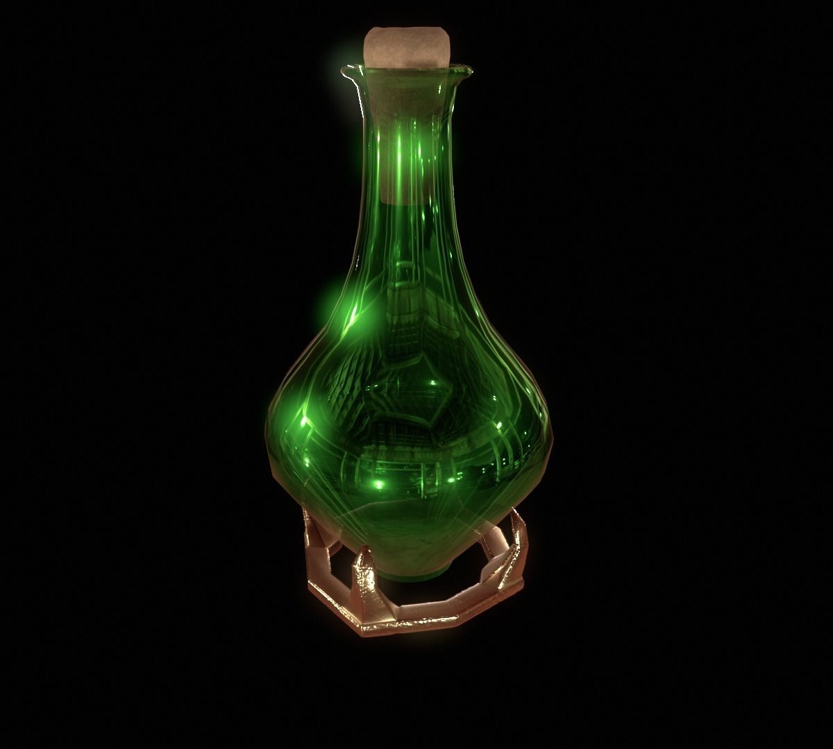 Magic Potion asset pack Low-poly 3D model_3
