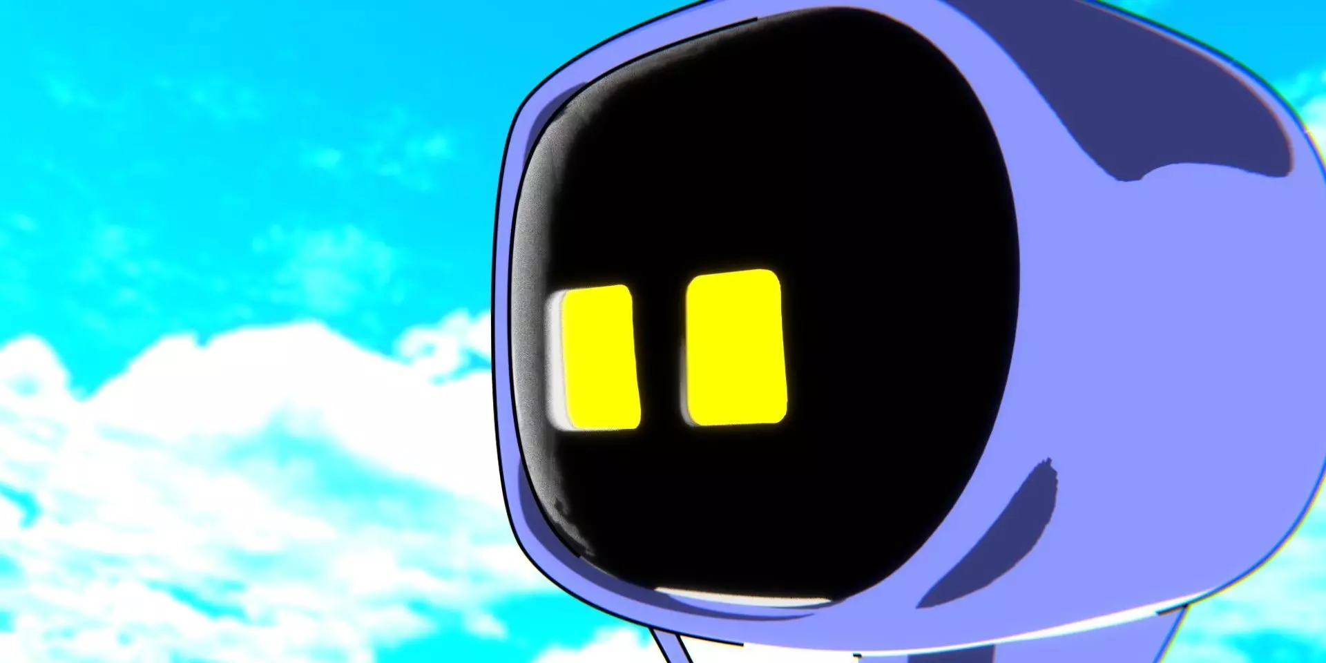 Cute hovering robot Free 3D model_0