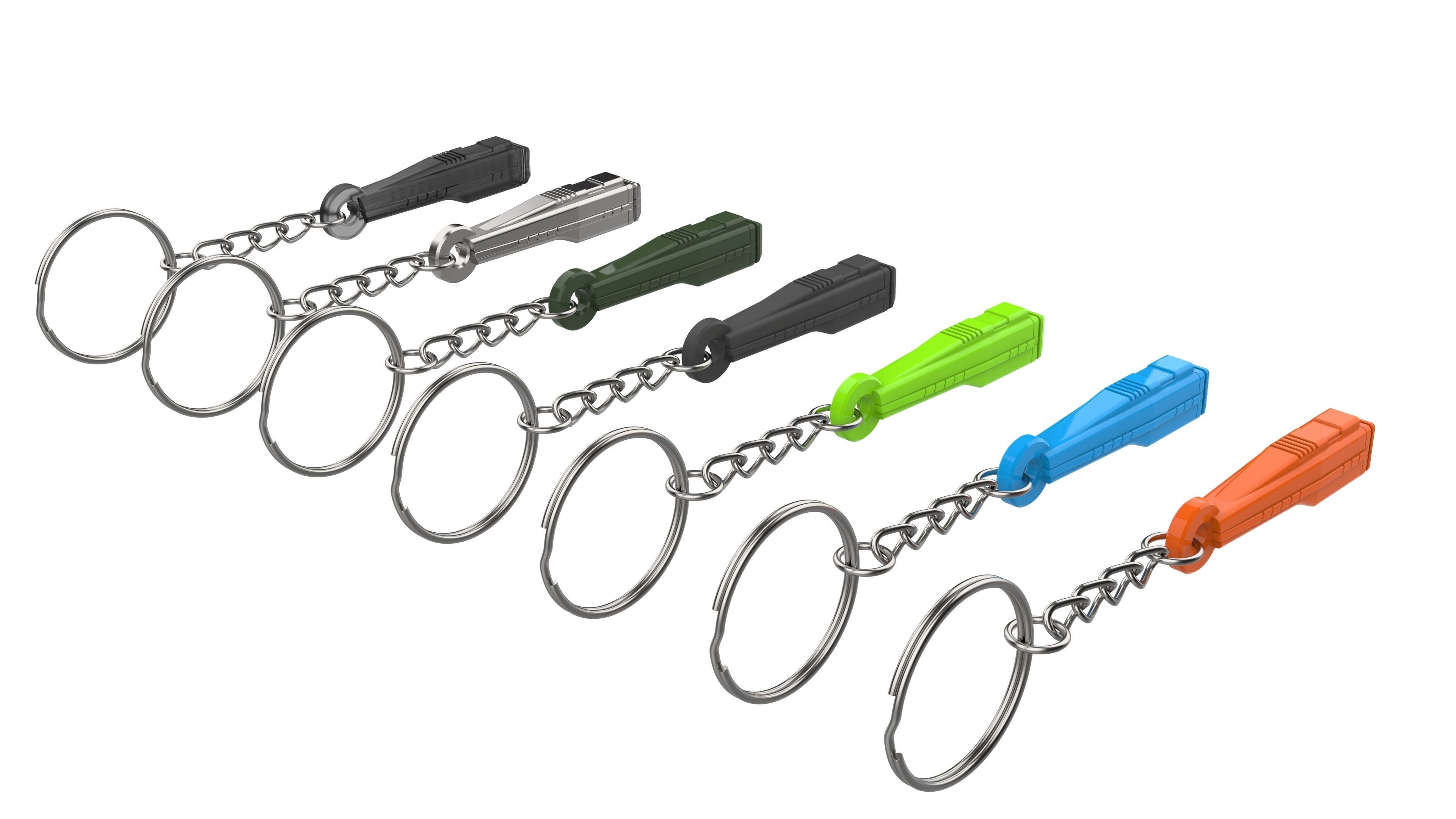 Keychain - Medical Scanner Tool - Star Trek - Printable - STL 3D print model_13