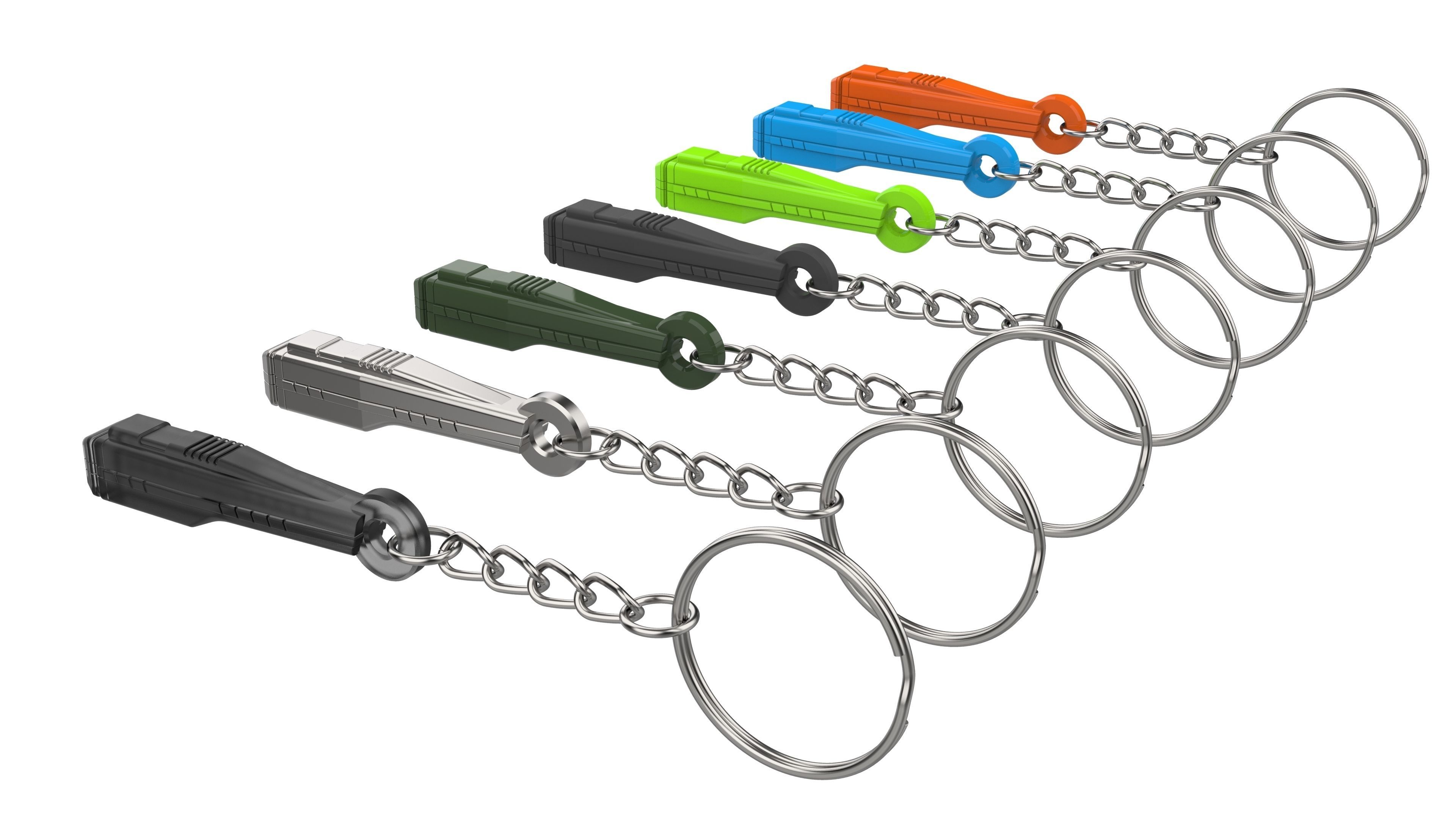 Keychain - Medical Scanner Tool - Star Trek - Printable - STL 3D print model_12