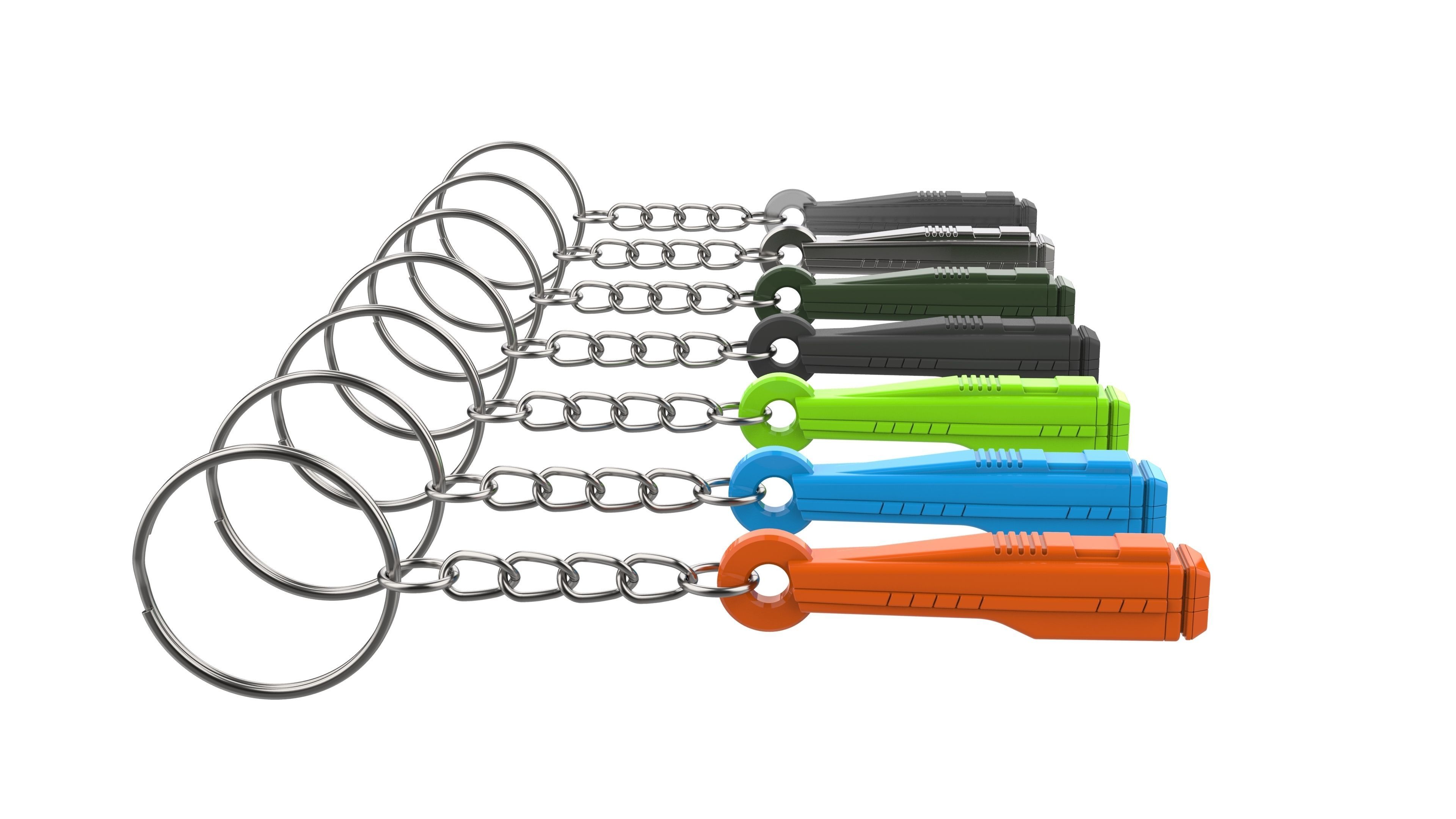 Keychain - Medical Scanner Tool - Star Trek - Printable - STL 3D print model_14