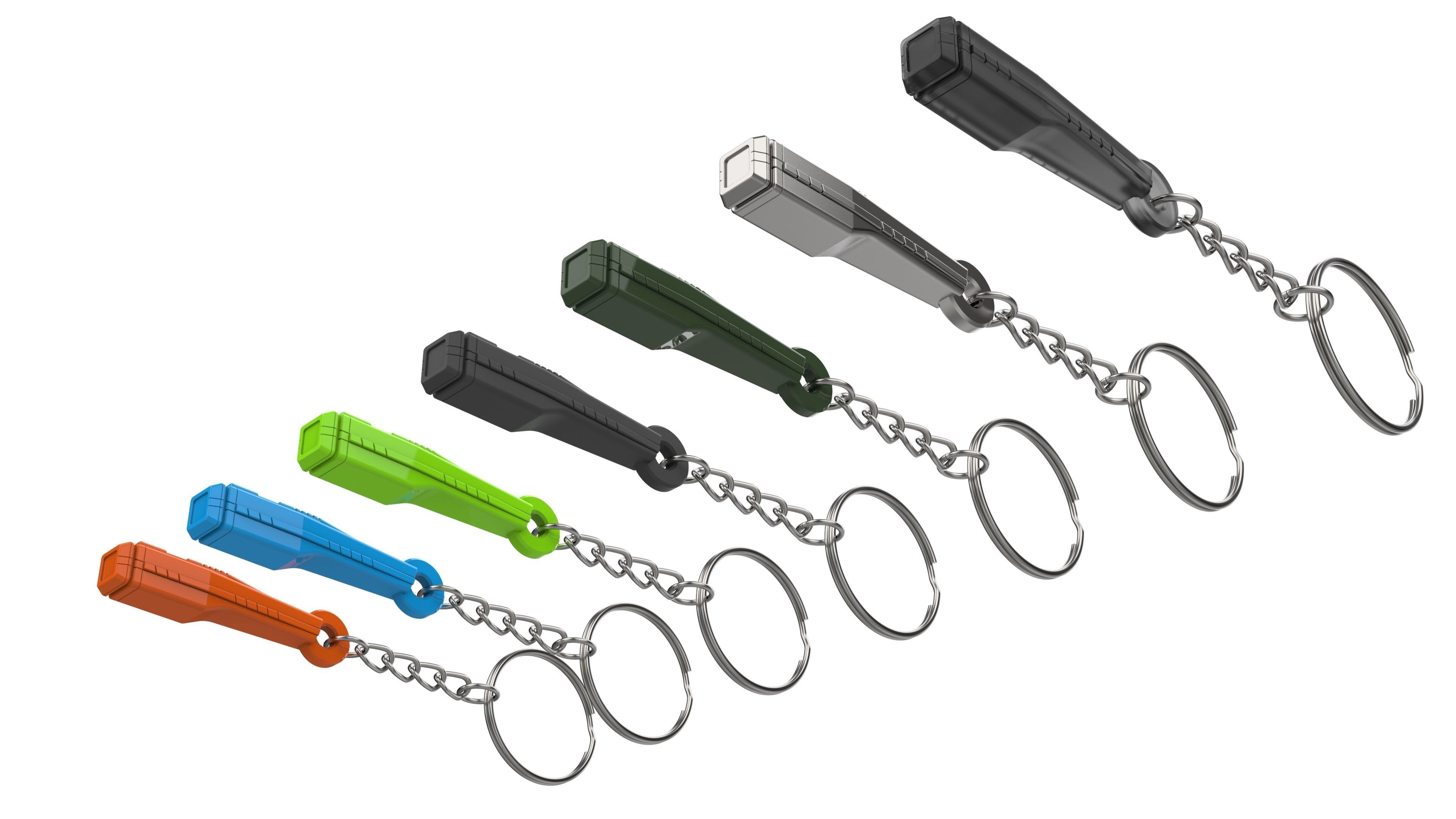 Keychain - Medical Scanner Tool - Star Trek - Printable - STL 3D print model_10