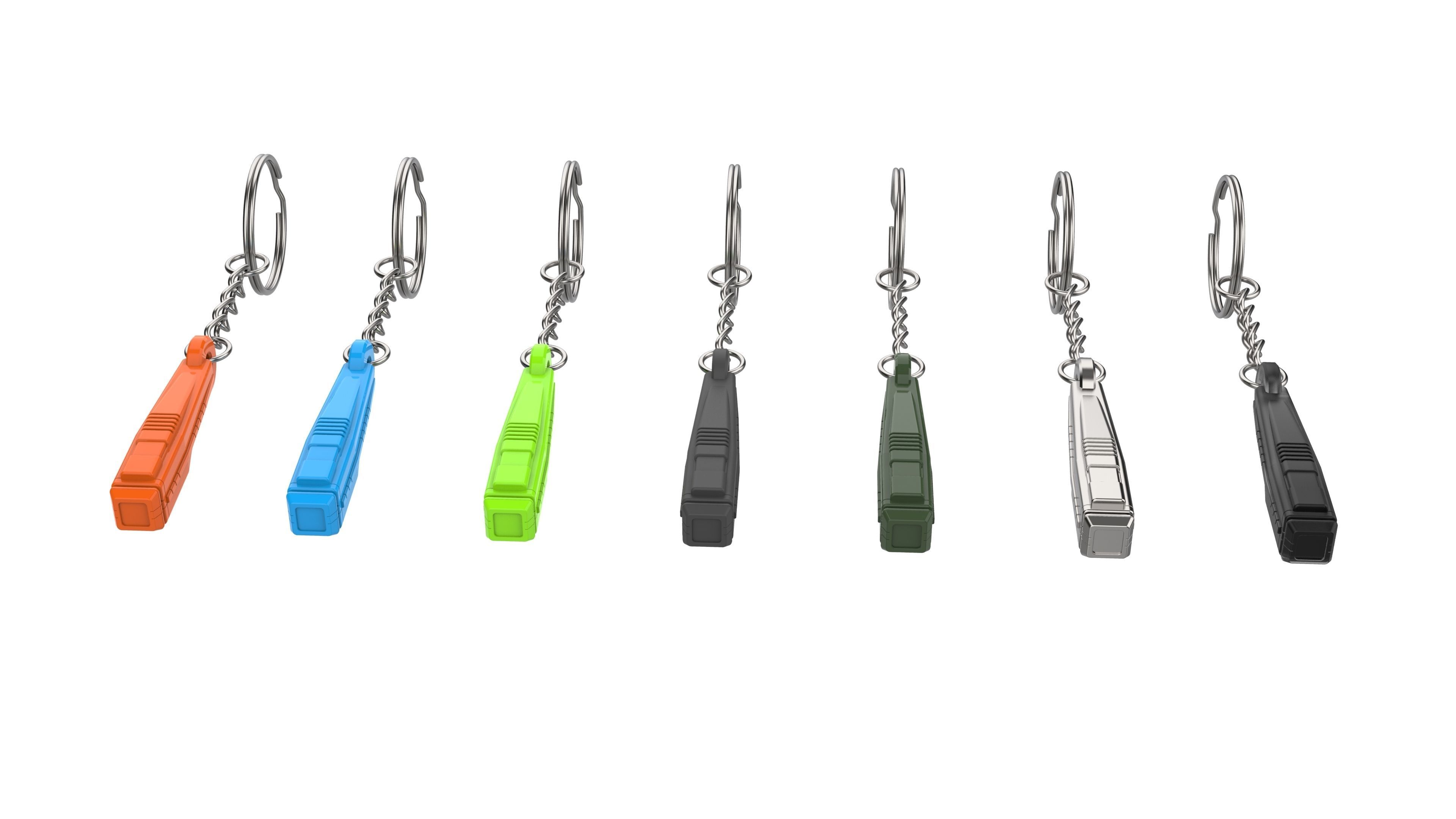 Keychain - Medical Scanner Tool - Star Trek - Printable - STL 3D print model_15