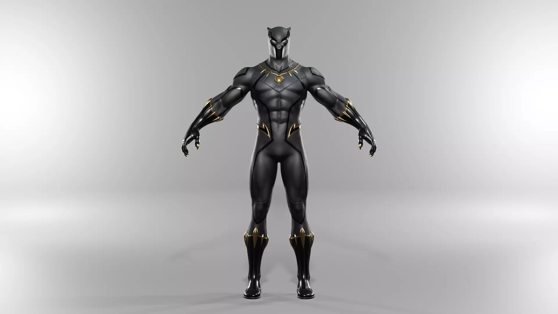 Black Panther 3D model
