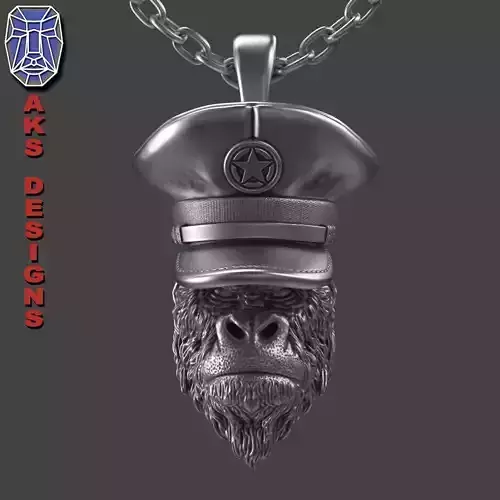 Animal Pendant jewelry Army captain Guerilla v150