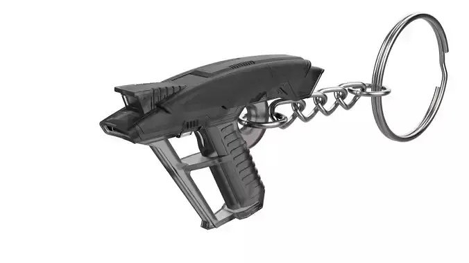 Keychain - Picard Phaser - Star Trek - Printable - STL  3D print model