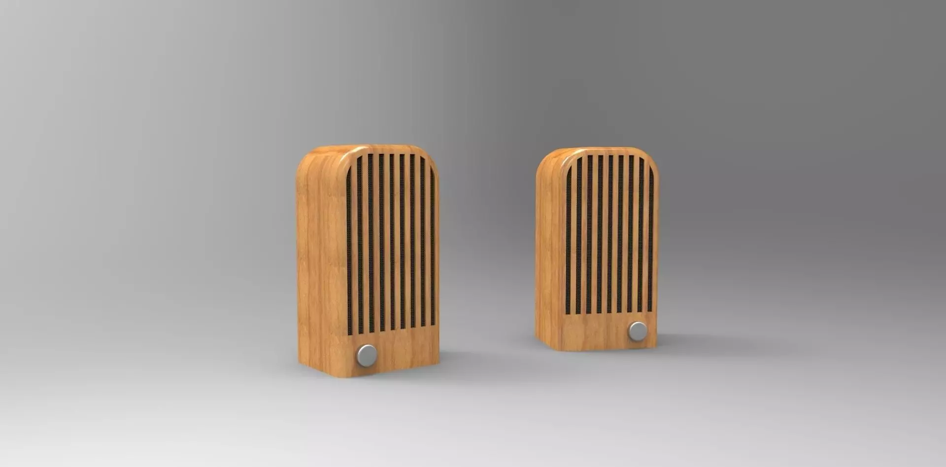 Vintage Speaker Free 3D model