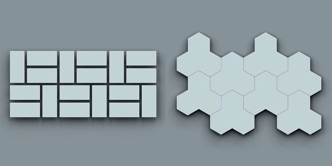 Brick Tiles IMM Brush Pack for Zbrush Low-poly 3D model_35