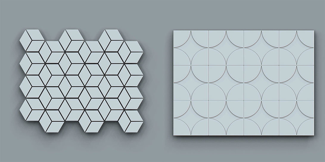 Brick Tiles IMM Brush Pack for Zbrush Low-poly 3D model_38