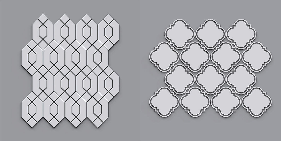 Brick Tiles IMM Brush Pack for Zbrush Low-poly 3D model_31