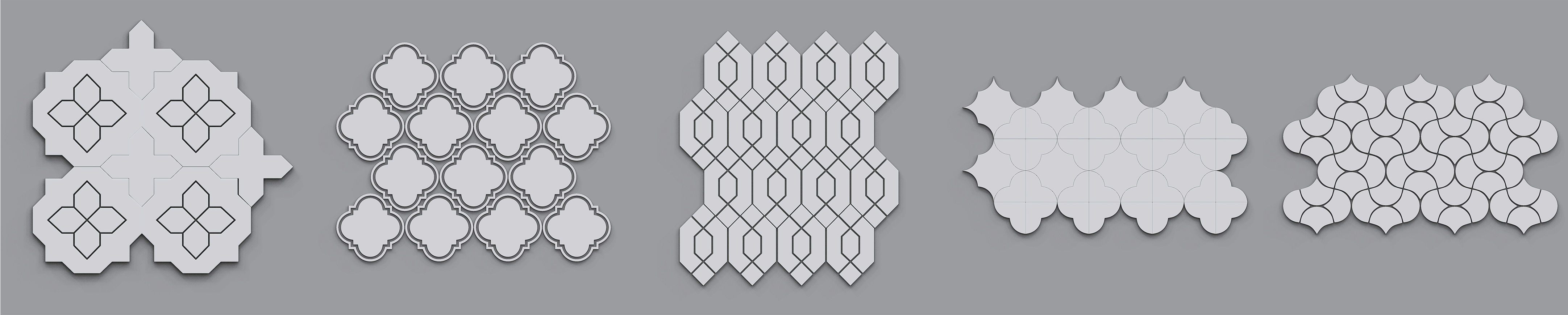 Brick Tiles IMM Brush Pack for Zbrush Low-poly 3D model_11