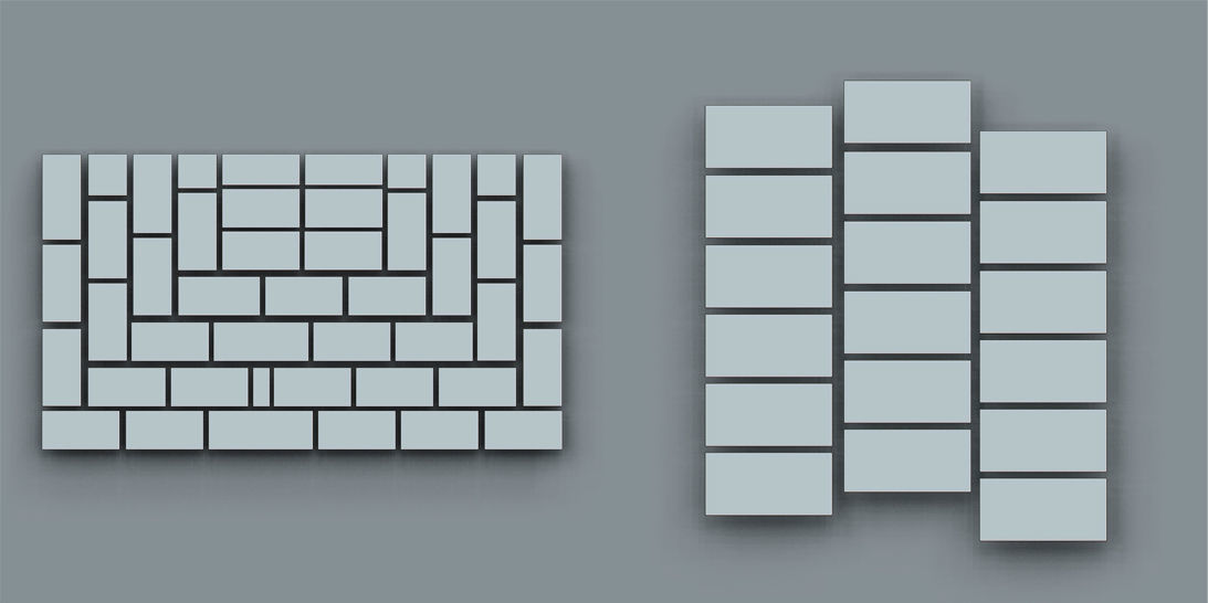 Brick Tiles IMM Brush Pack for Zbrush Low-poly 3D model_12