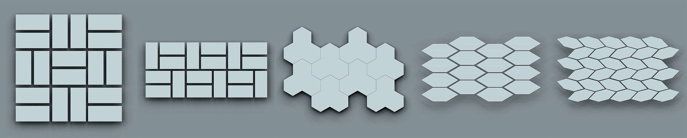 Brick Tiles IMM Brush Pack for Zbrush Low-poly 3D model_2