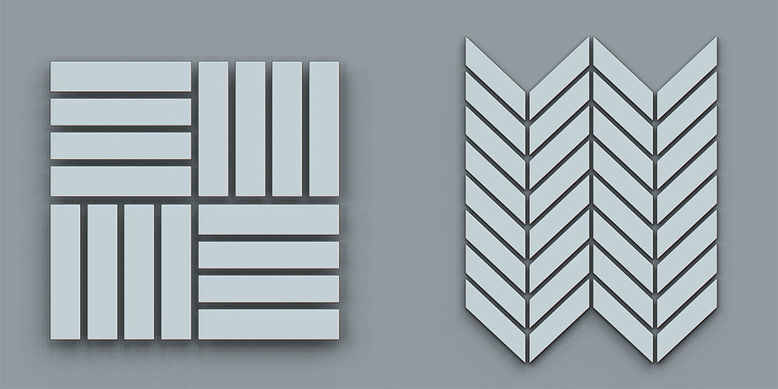 Brick Tiles IMM Brush Pack for Zbrush Low-poly 3D model_15