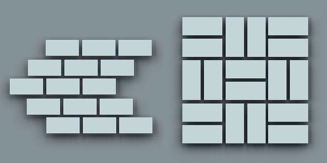 Brick Tiles IMM Brush Pack for Zbrush Low-poly 3D model_34