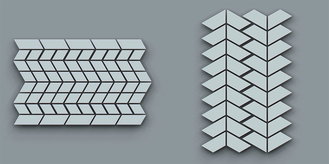 Brick Tiles IMM Brush Pack for Zbrush Low-poly 3D model_40