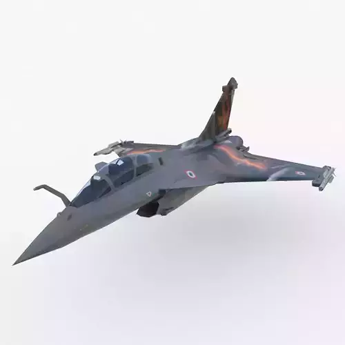 Aircraft Rafaele B Angel 111  Low-poly 3D model