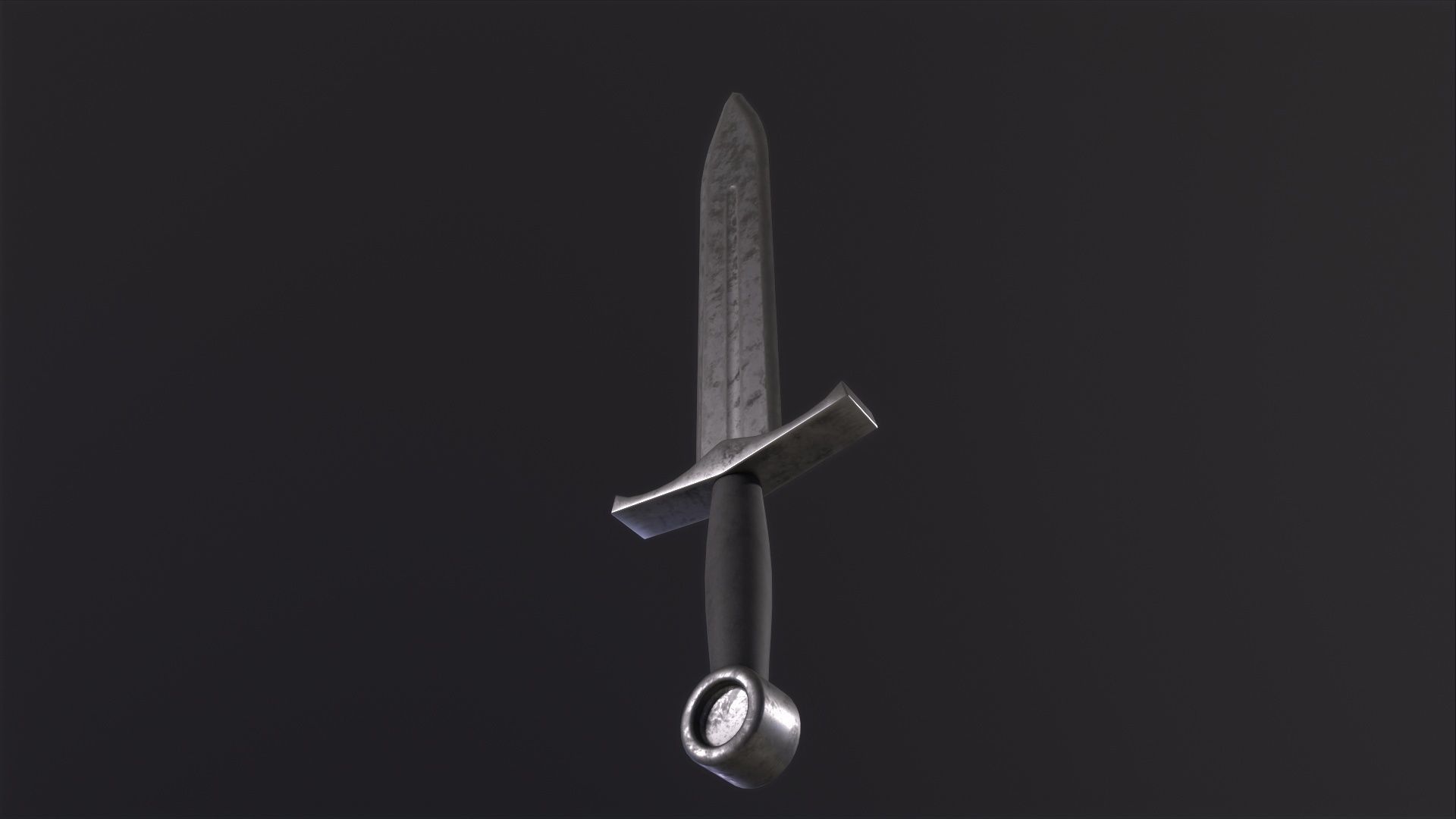 Sword 3D Model Low-poly 3D model_5