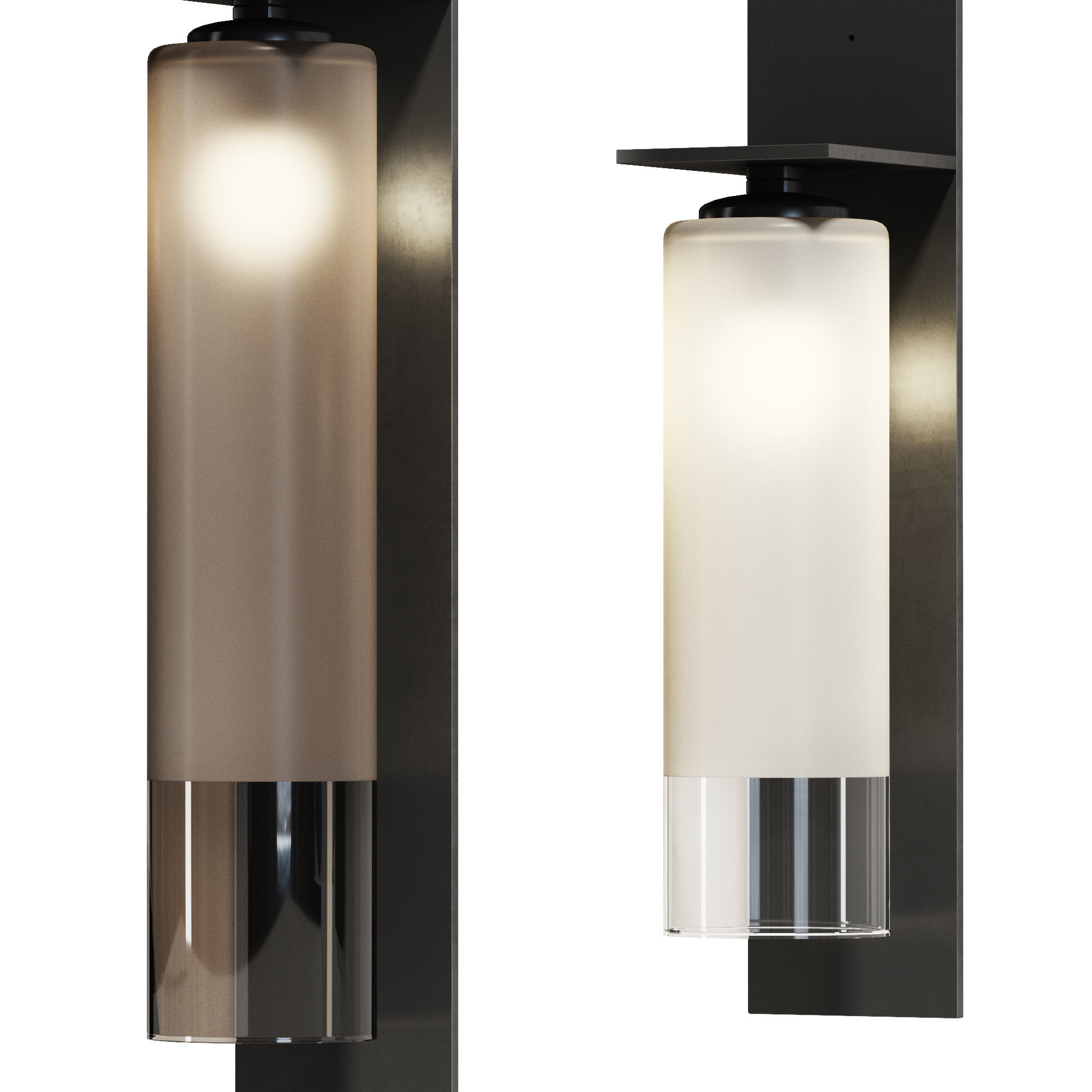 Articolo Eclipse exterior wall sconce 3D model_2