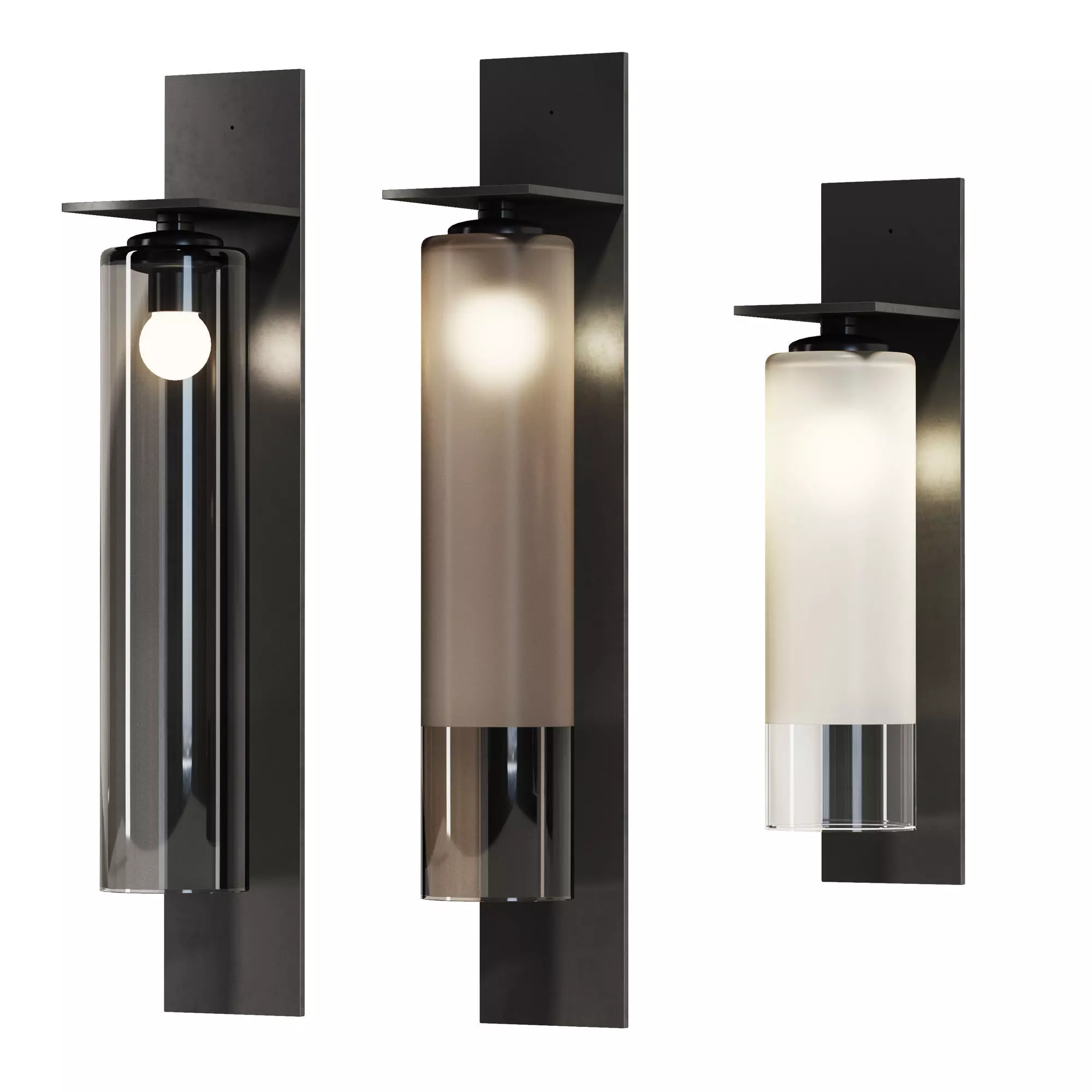 Articolo Eclipse exterior wall sconce 3D model_0