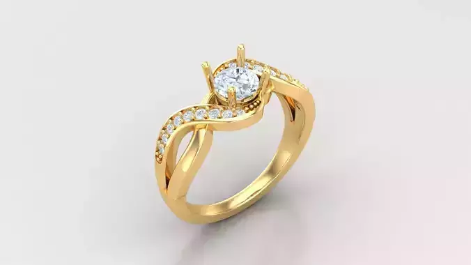 Diamond Women Ring Version 4 SLT 197