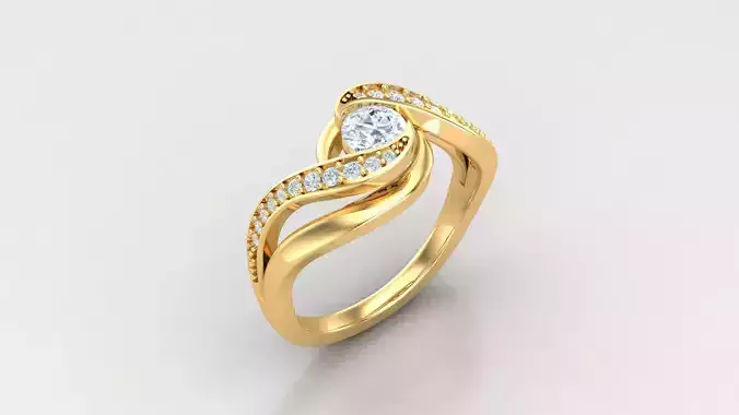 Diamond Women Ring Version 4 SLT 196