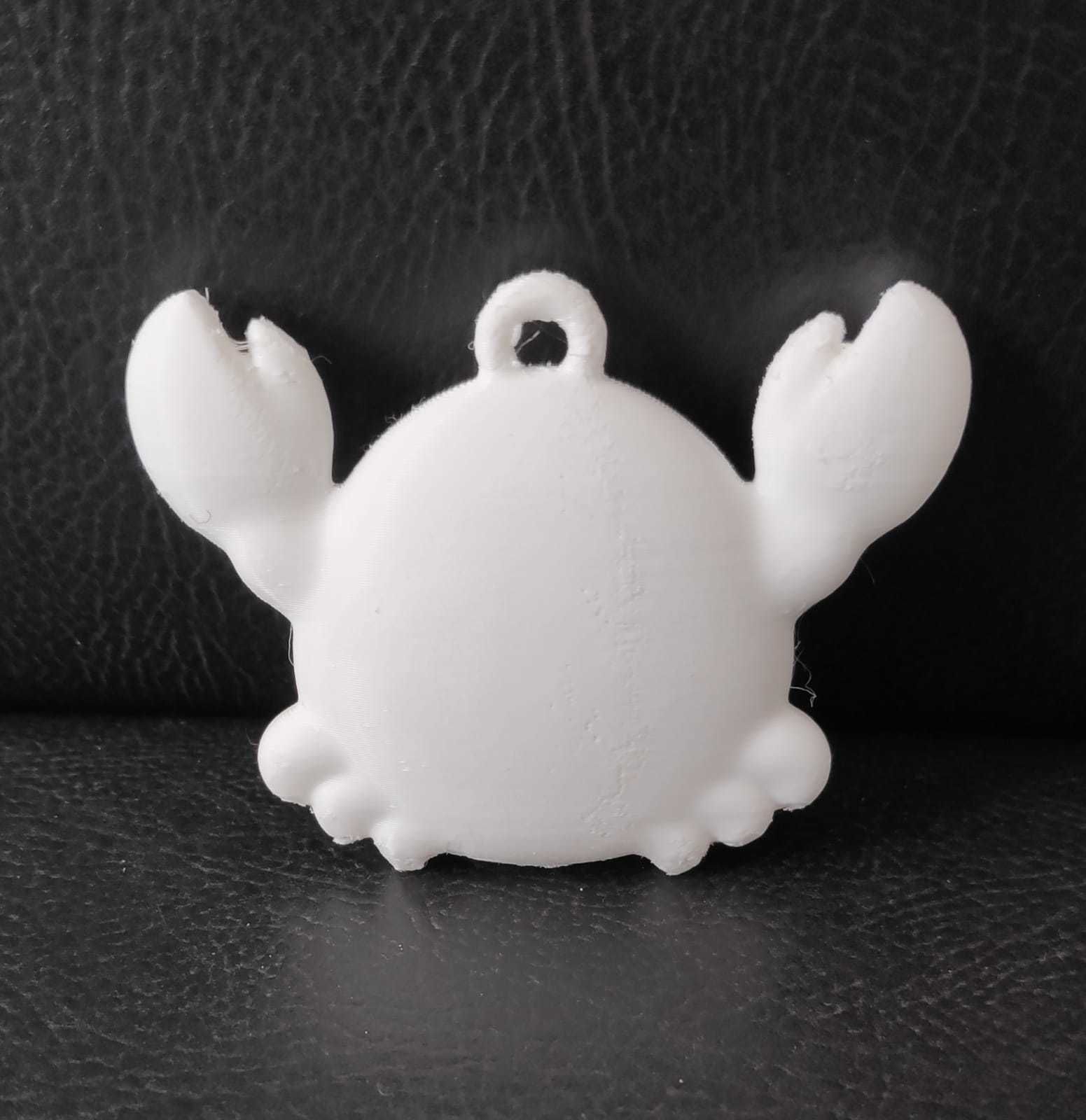 Crab Keychain 3D print model_8