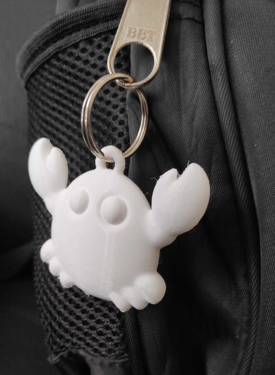 Crab Keychain 3D print model_11