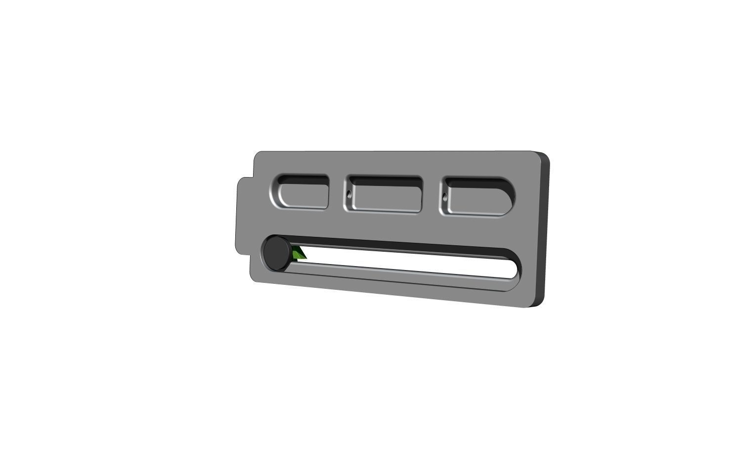  MY SOCIAL BATTERY PIN 3D print model_2