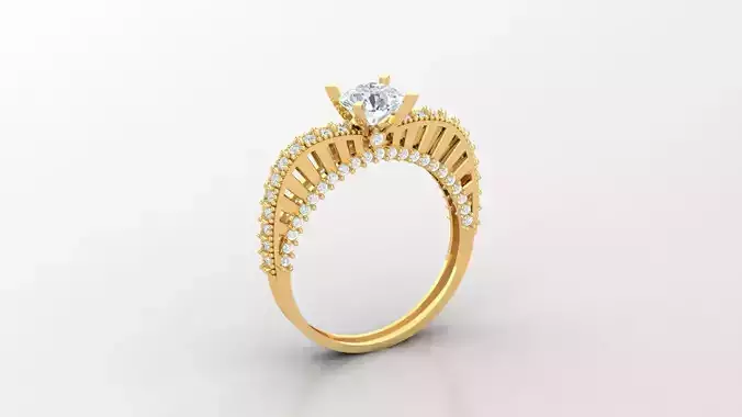 Diamond Women Ring Version 4  SLT 151