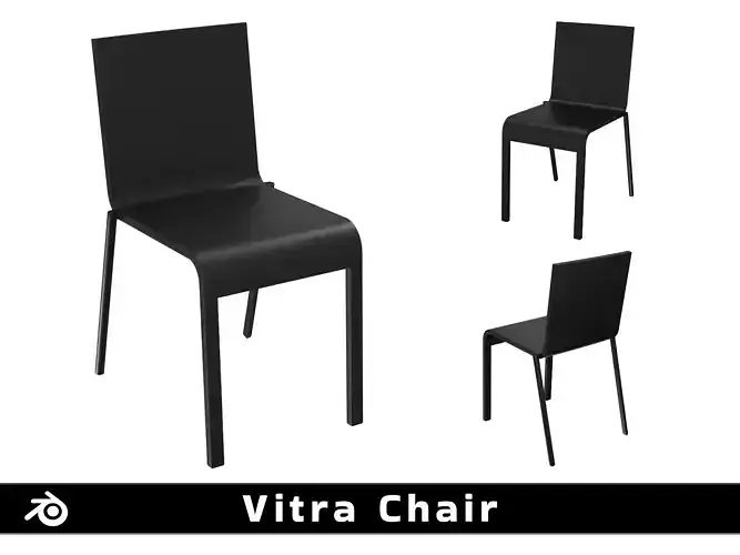 Vitra Chair - Black