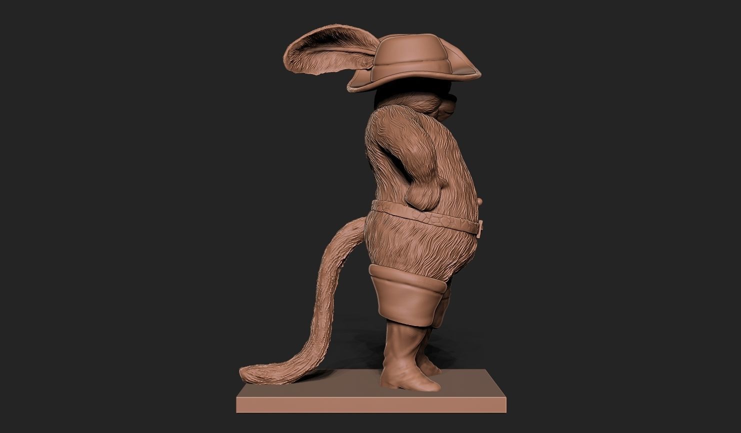 PUSS IN BOOTS 3D PRINT MODEL 3D print model_6