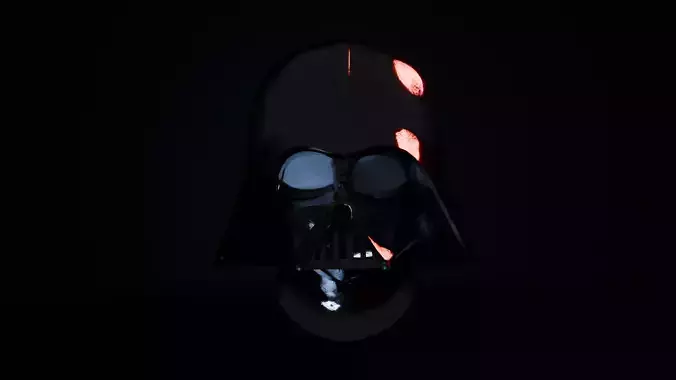 Darth Vader Helmet Clear Mesh 