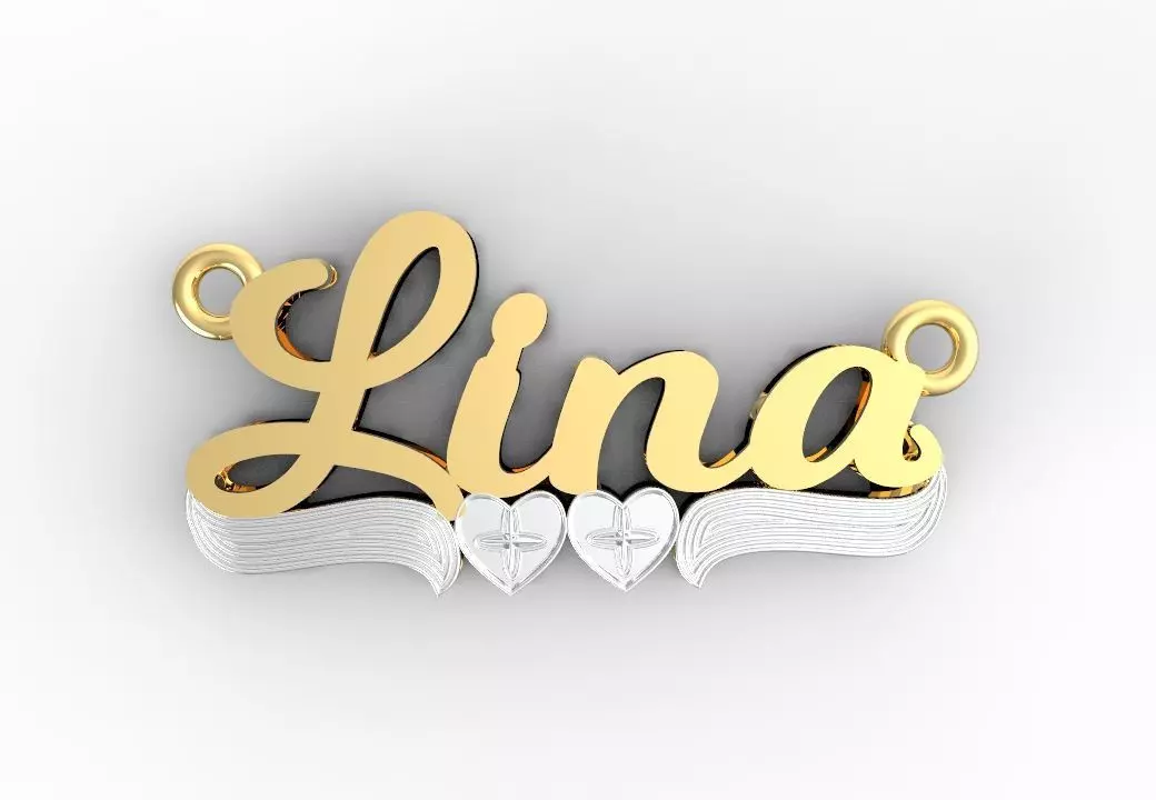 Lina neame plate 3D print model