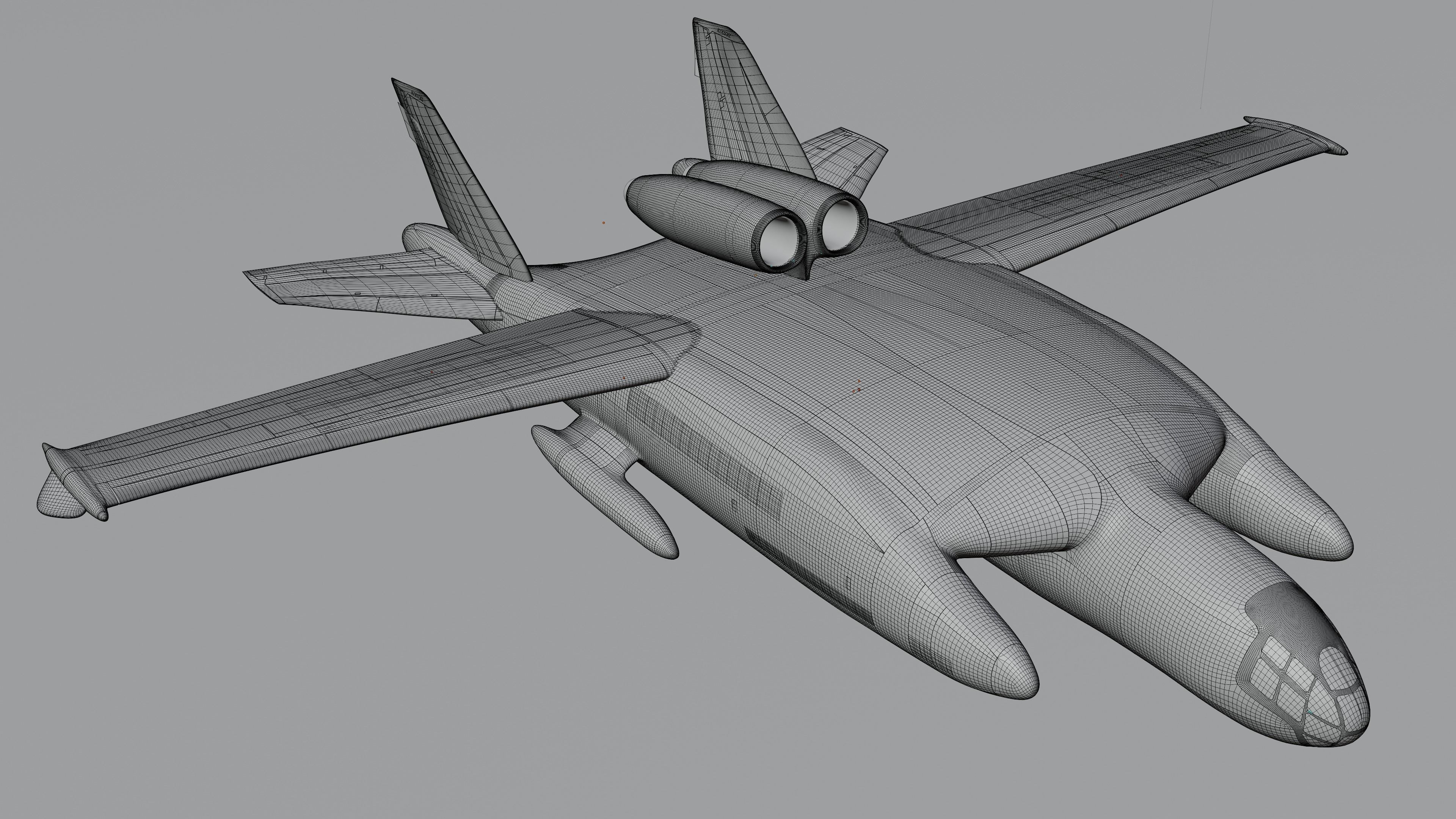 Bartini Beriev VVA-14 3D model_6