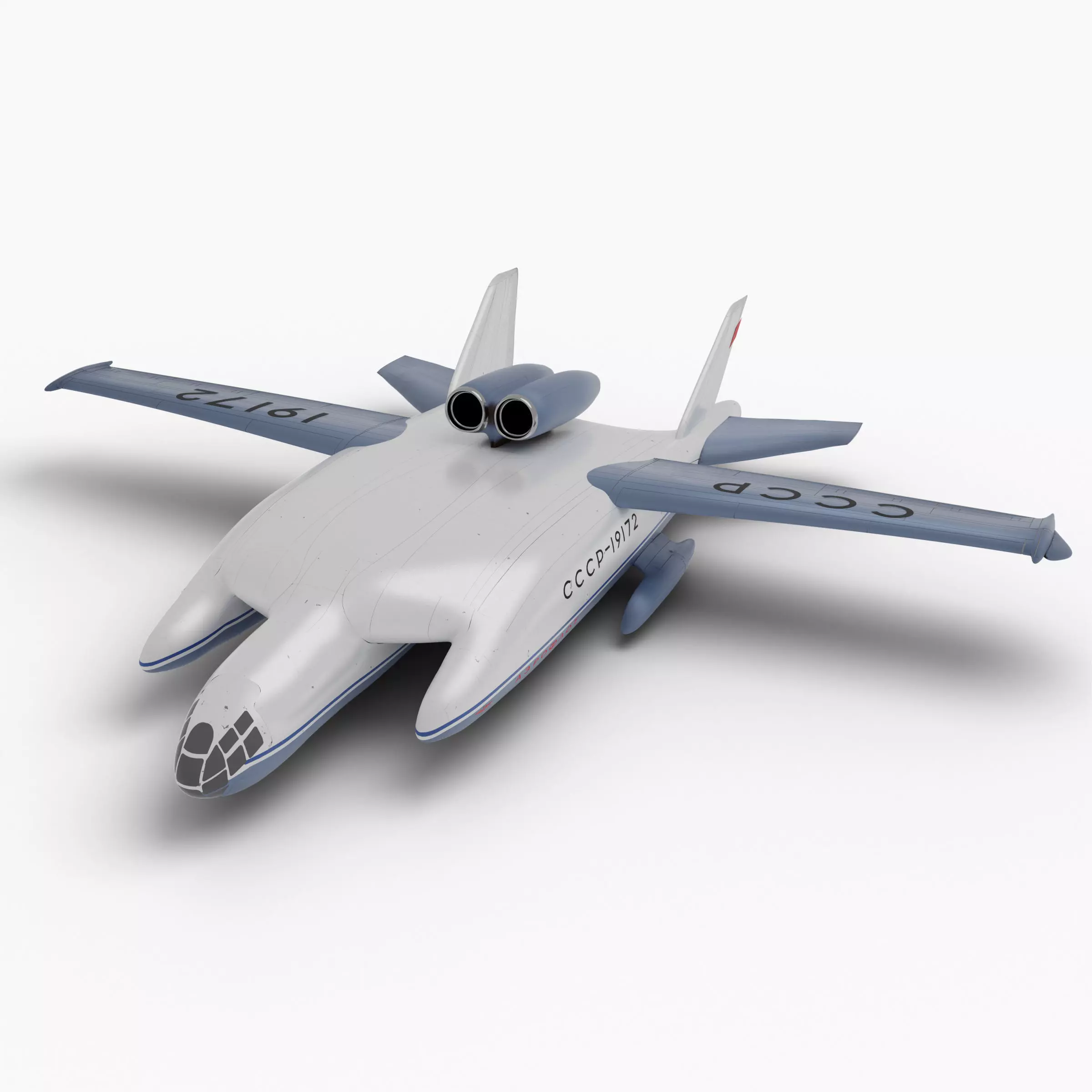 Bartini Beriev VVA-14 3D model_0