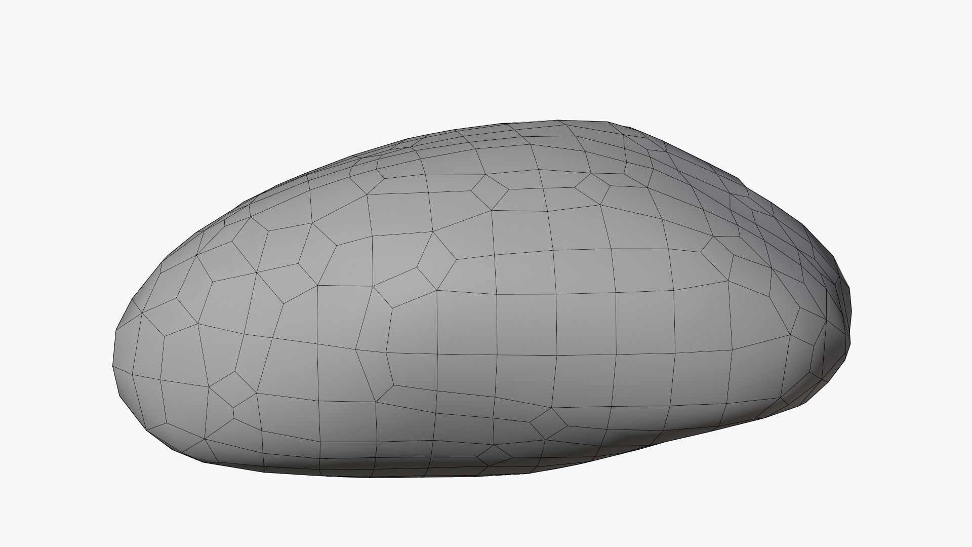 Boulders Set Low-poly 3D model_17