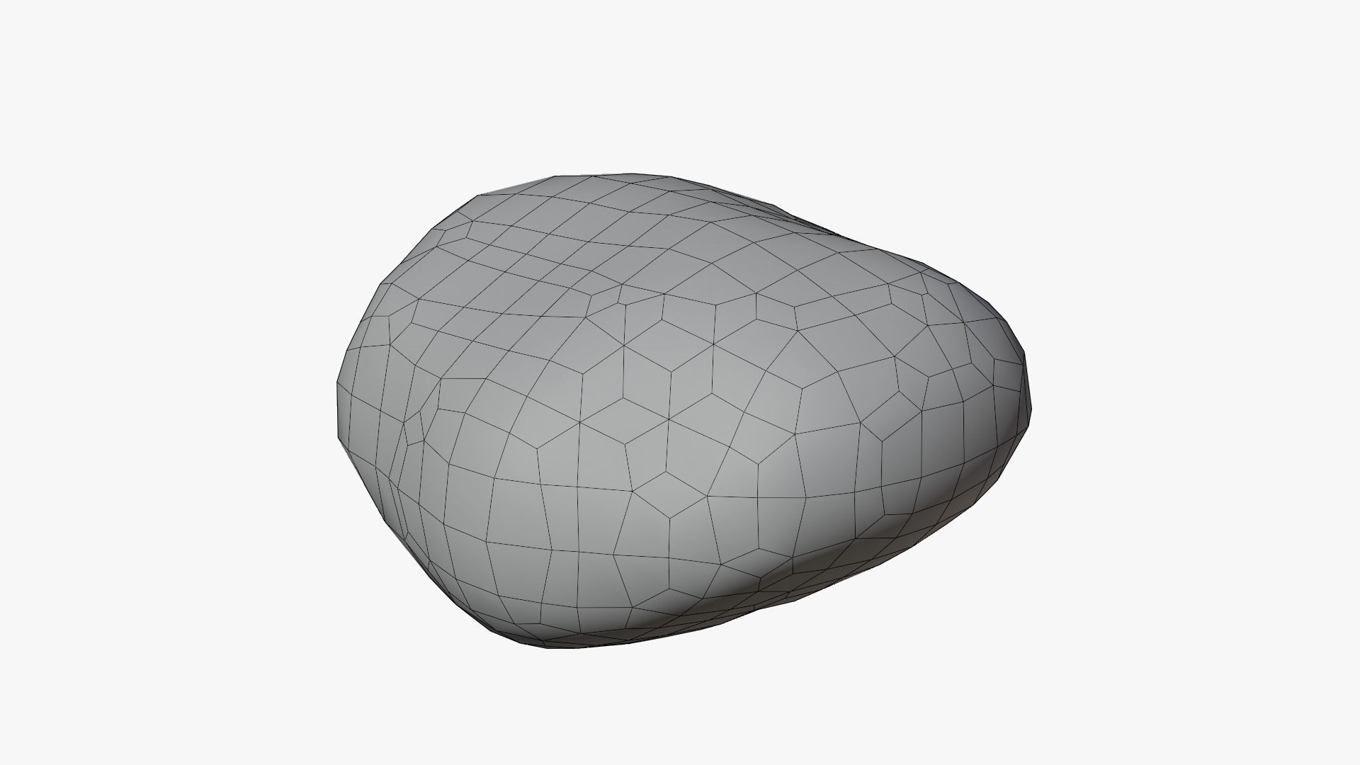 Boulders Set Low-poly 3D model_18