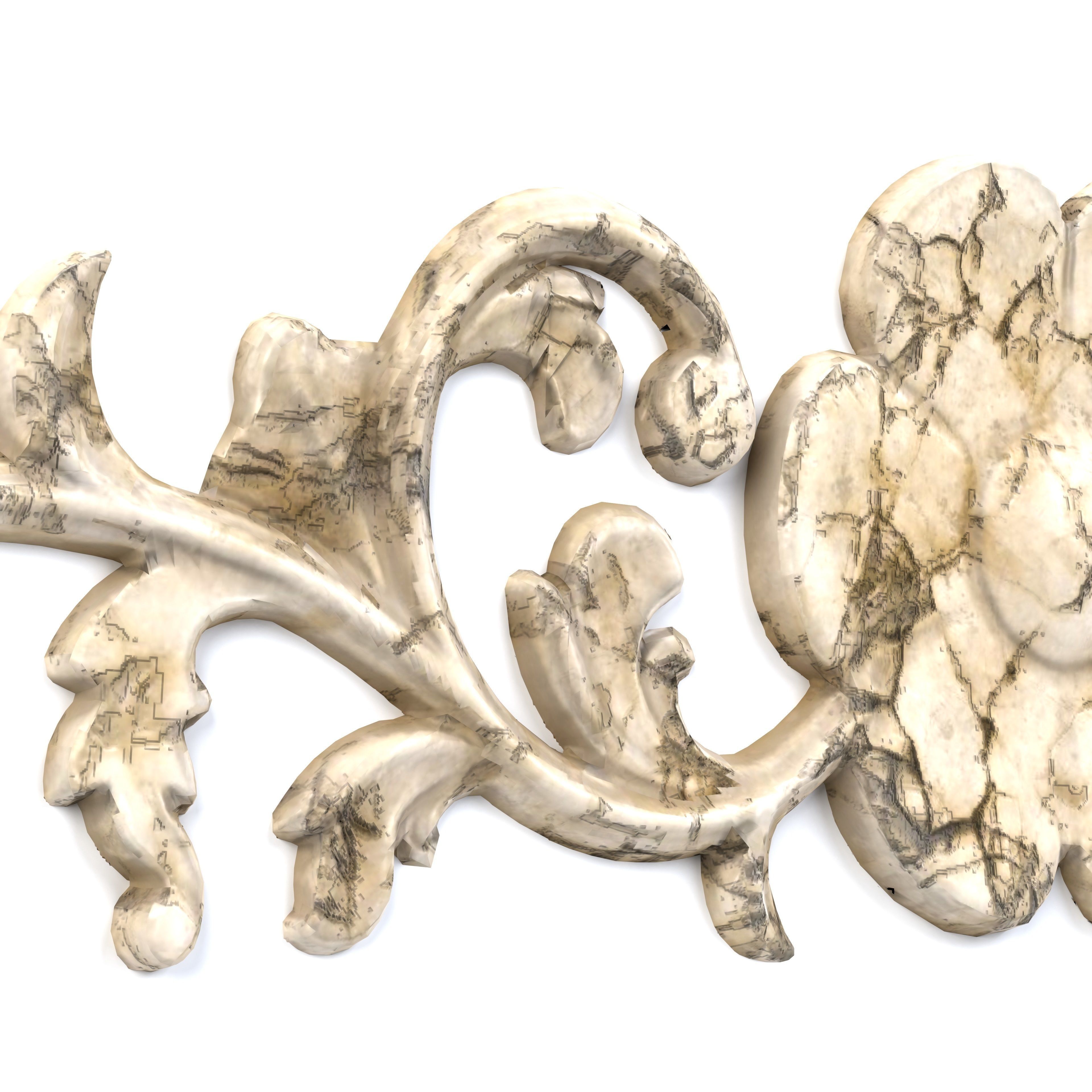 5 Low-Poly Ornament Vol 06-2 Low-poly 3D model_2