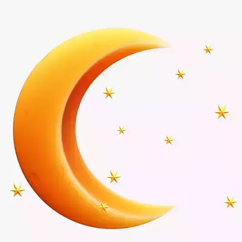  Stylized Moon