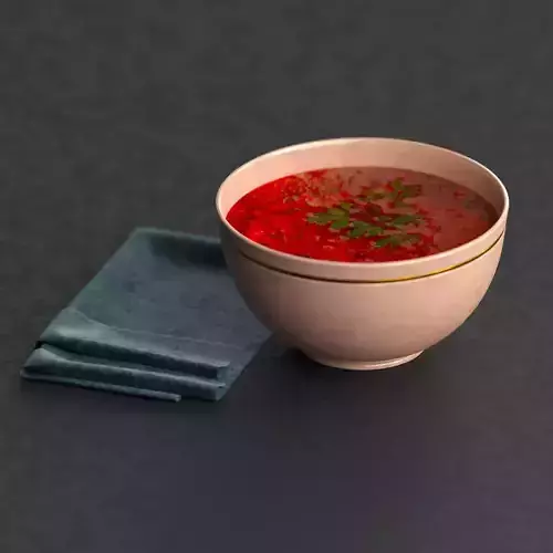 Borsch 3D model