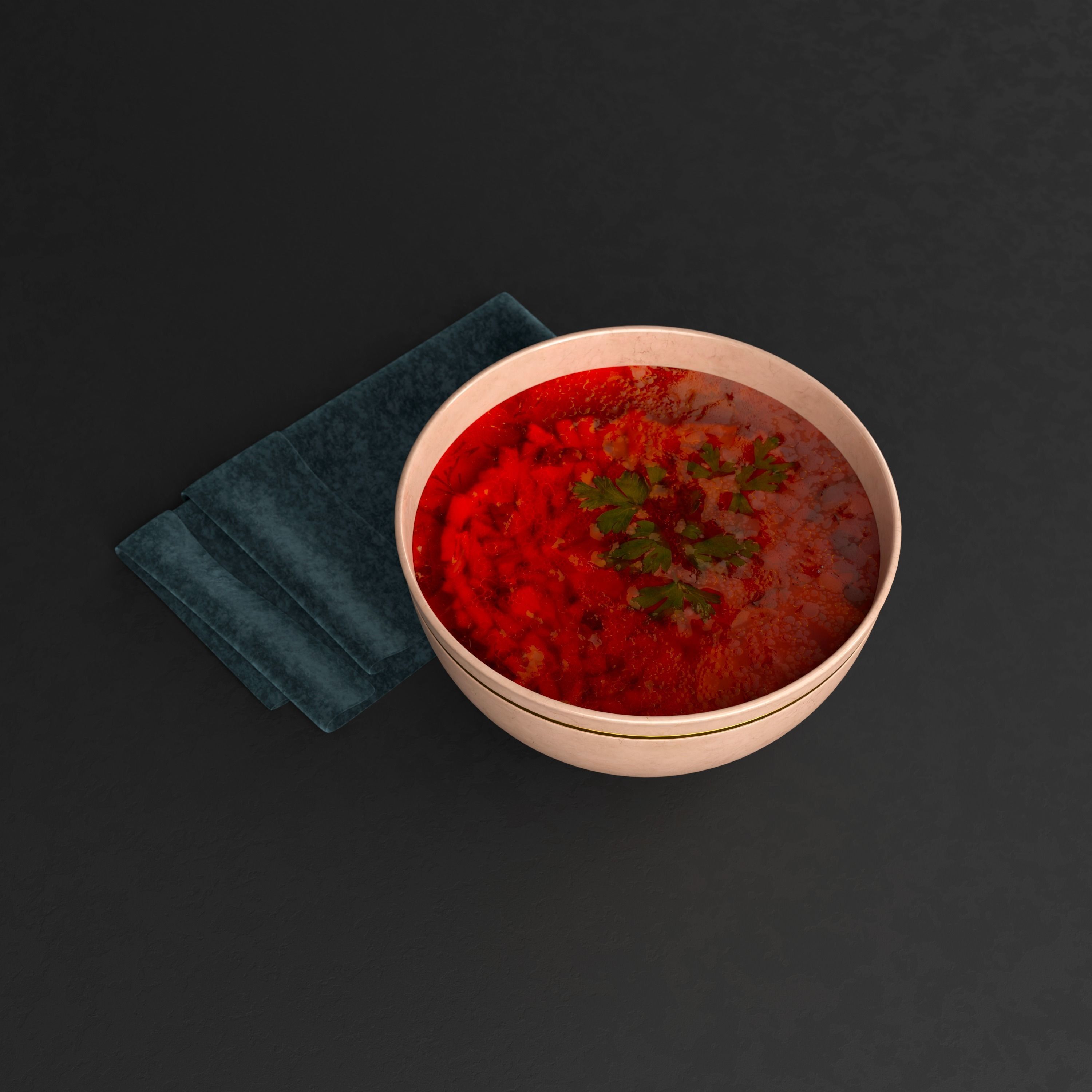 Borsch 3D model_3