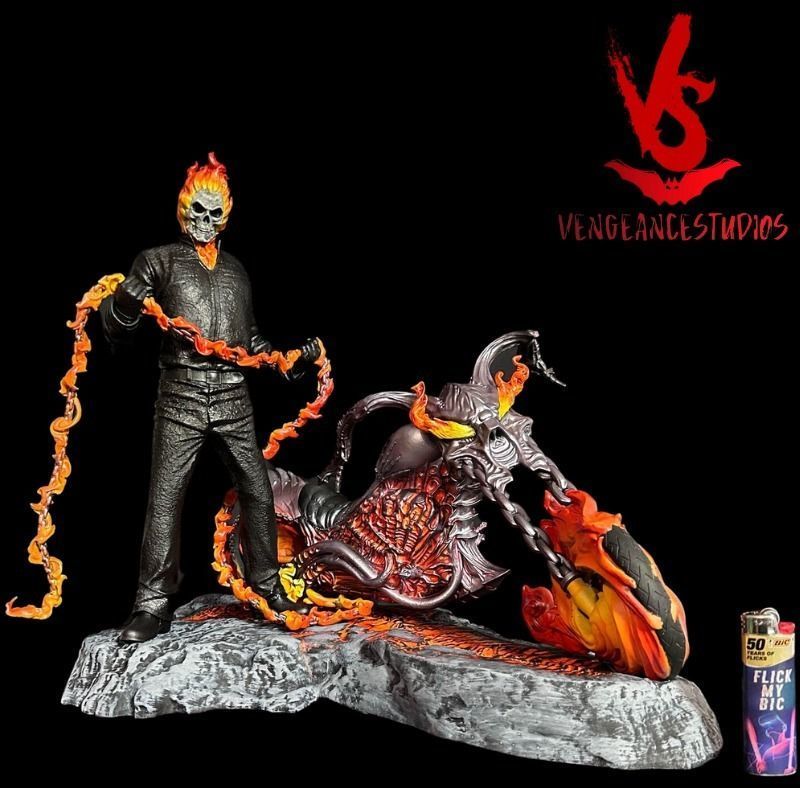 Ghost Rider 3D print model_8